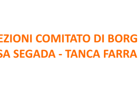 Elezioni Comitato di Borgata “Sa Segada – Tanca Farrà”