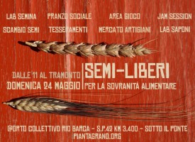 Semi-liberi, giornata per la sovranità alimentare