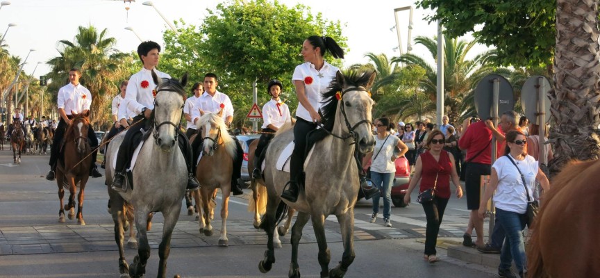 Sabato ad Alghero sfilata di Cavalli & Cavalieri in onore di San Joan