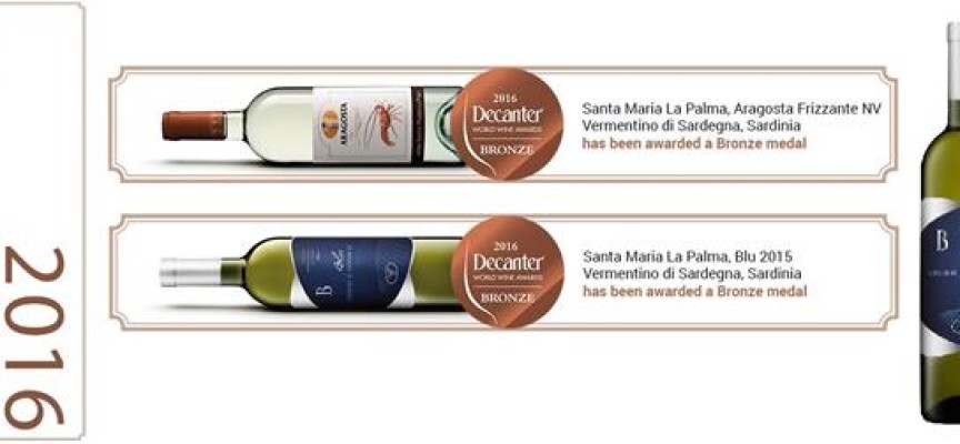 Decanter 2016: nuovo successo per i vini della Cantina di Santa Maria la Palma